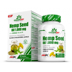 Amix GreenDay Hemp Seed Oil 90 kaps.
