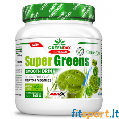 Amix GreenDay Super Greens Smooth Drink 360 g. 