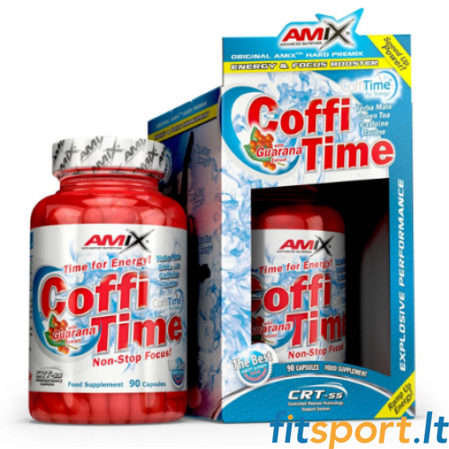 Amix Nutrition CoffiTime® 90 caps. (exp. 2025-07-30) 