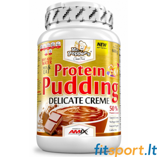 Amix Mr. Popper´s Protein Pudding Creme 600 g. 