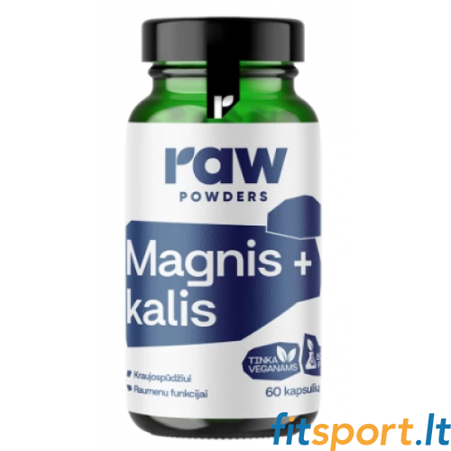 Raw Powders Magnis + Kalis 60 kaps. 