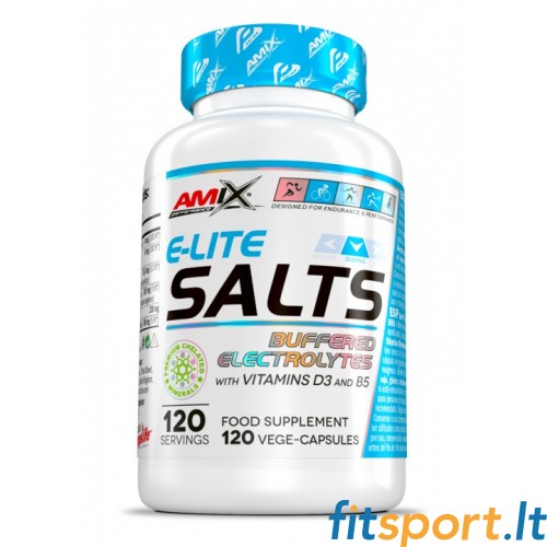 Amix E-Lite Salts (elektrolitai) 120 kaps 