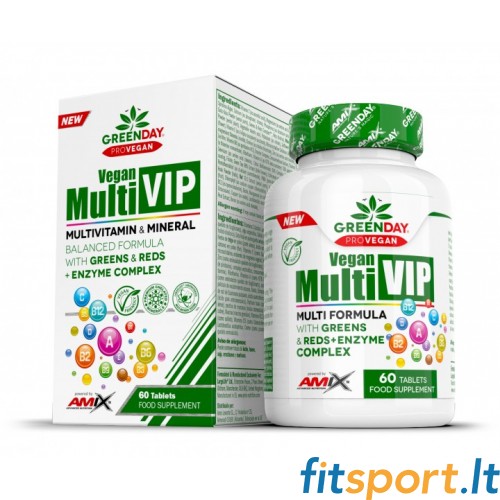 Amix GreenDay® Universalus vitaminų kompleksas Multi VIP 60tabl. 