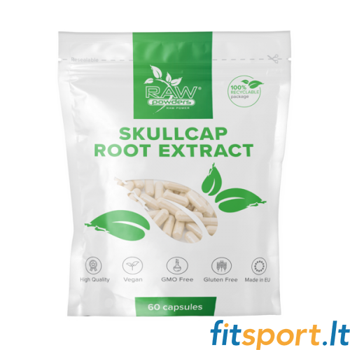 Raw Powders Baikal skullcap root extract (Skullcap) 60 capsules 