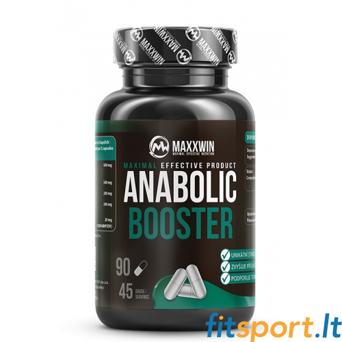 MaxxWin Anabolic Booster (ar kofeīnu) 90 vāciņi. 