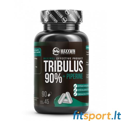 MaxxWin Tribulus 90% + Piperine 90 kaps. 