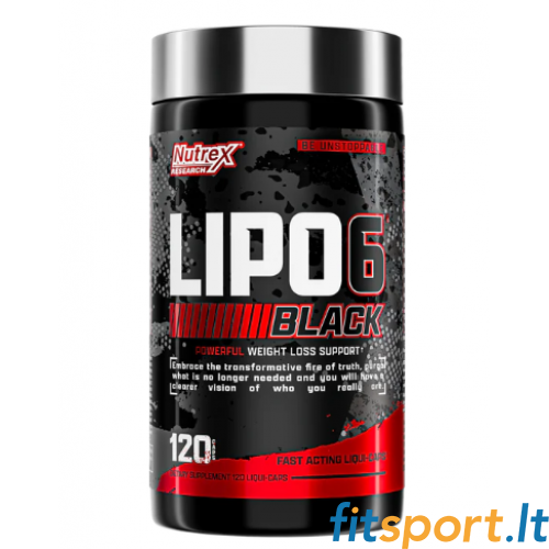 Nutrex Lipo 6 Black 120 caps. 