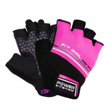 Power System Womens Weightlifting Gloves Fit Girl Evo (rožinės)