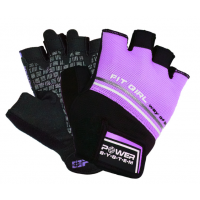 Power System Womens Weightlifting Gloves Fit Girl Evo (violetinės)