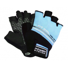Power System Womens Weightlifting Gloves Fit Girl Evo (žydros)