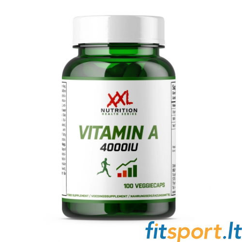 XXL Nutrition Vitamin A 100 caps. 