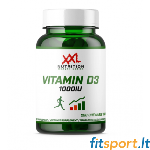 XXL Nutrition Vitamin D3 250 tab. 