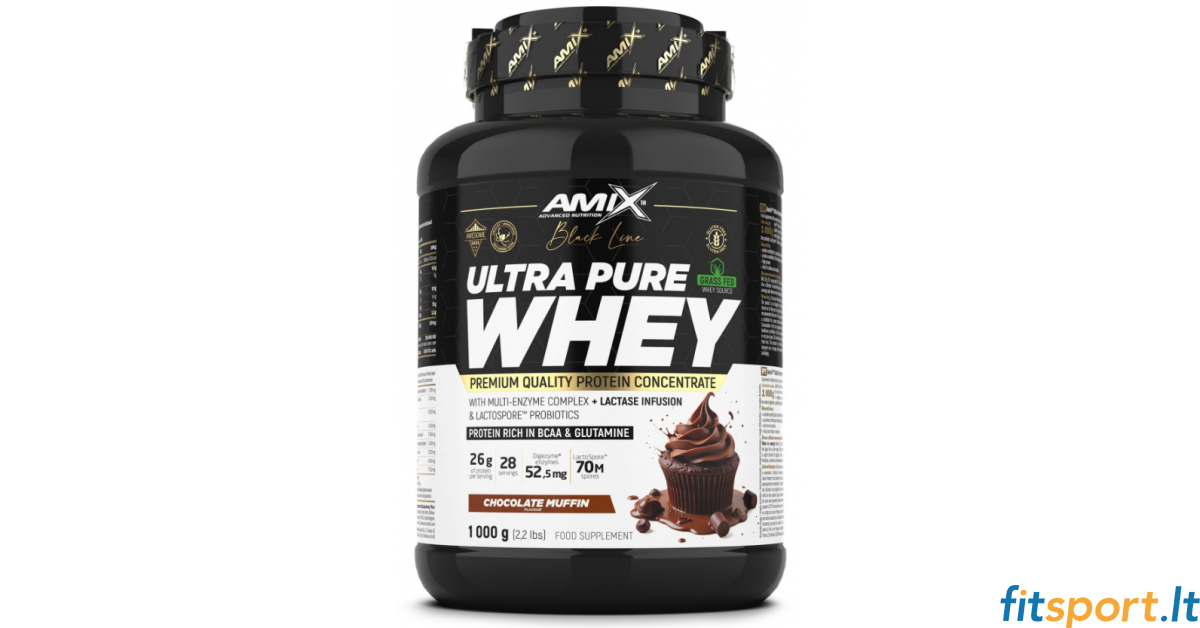 Amix Black Line Ultra Pure Whey Protein 1000 g.