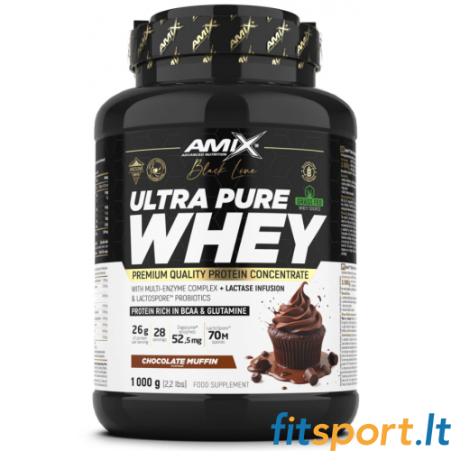Amix Black Line Ultra Pure Whey Protein 1000 g. 