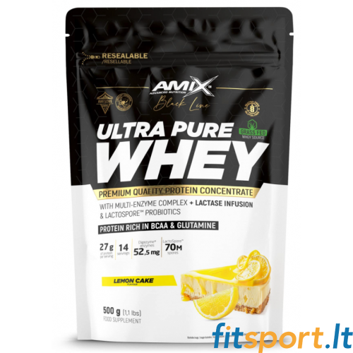 Amix Black Line Ultra Pure Whey Protein 500 g. DOYPACK 