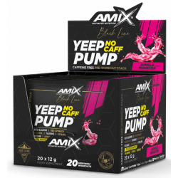 Amix Black Line Yeep Pump No Caff (20 x 12 g.) - Be kofeino