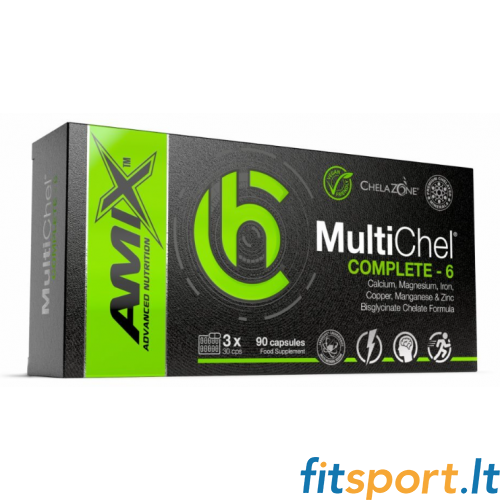 Amix ChelaZone® MultiChel Complete-6 90 kaps. 