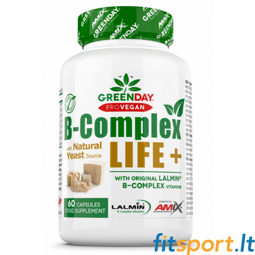Amix GreenDay B-Complex LIFE+ 60 капсул. 