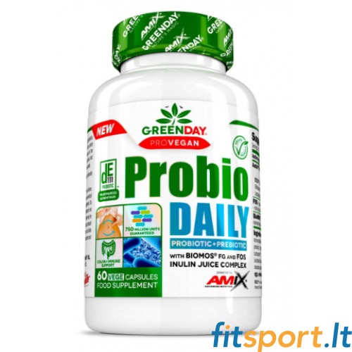 Amix GreenDay Probiotics + Prebiotics DAILY 60 kaps. 