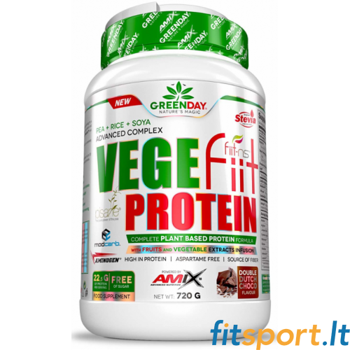 Amix GreenDay Vegefiit Protein 720 g. Amix GreenDay Vegefiit Protein 720 g.