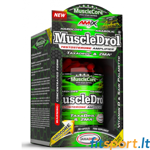 Amix MuscleCore DW - MuscleDrol Anabolic 60 kaps. Amix MuscleCore DW - MuscleDrol Anabolic 60 kaps.