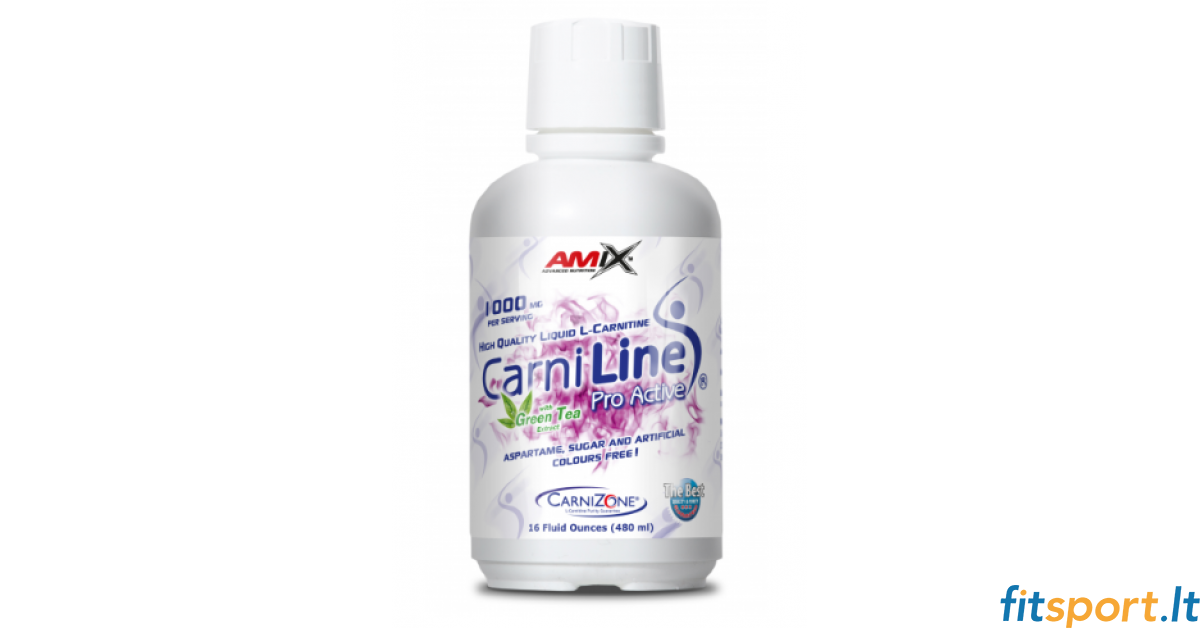 amix l carnitina Nutrition CarniLine ProActive 480 ml Nurse - 🎉 Cheers Size:100 µg - Cat. No. IK0300-0100 womens balance