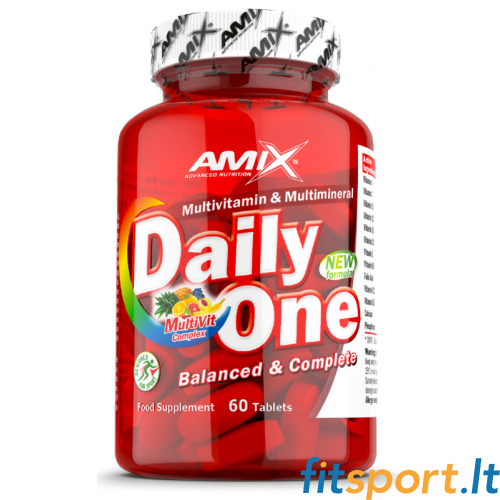 Amix Nutrition Daily One 60 tab. Amix Nutrition Daily One 60 tab.