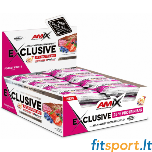 Amix Nutrition Exclusive Protein Bar BOX (24 x 40 g.) 