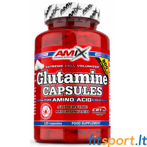 Amix Nutrition Glutamine 120 kaps. 