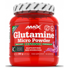 Amix Nutrition Glutamine Micro Powder Drink 360 g. (exp. 2026-03-30)