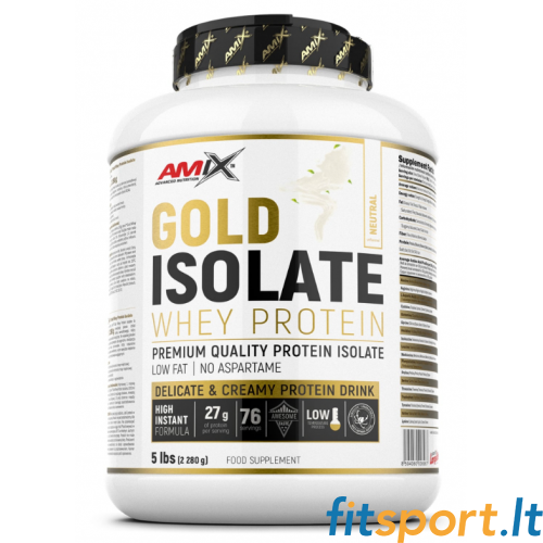 Amix Nutrition Gold Whey Protein Isolate 2280 g. - NATURAL  