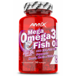 Amix Nutrition Mega Omega3 Fish Oil 90 kaps. (55%)