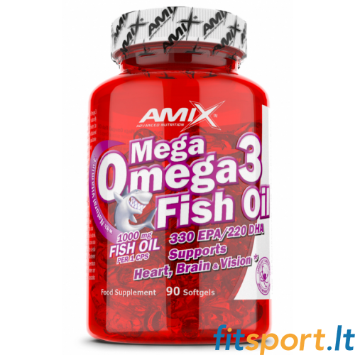 Amix Nutrition Mega Omega3 Fish Oil 90 kaps. (55%) 