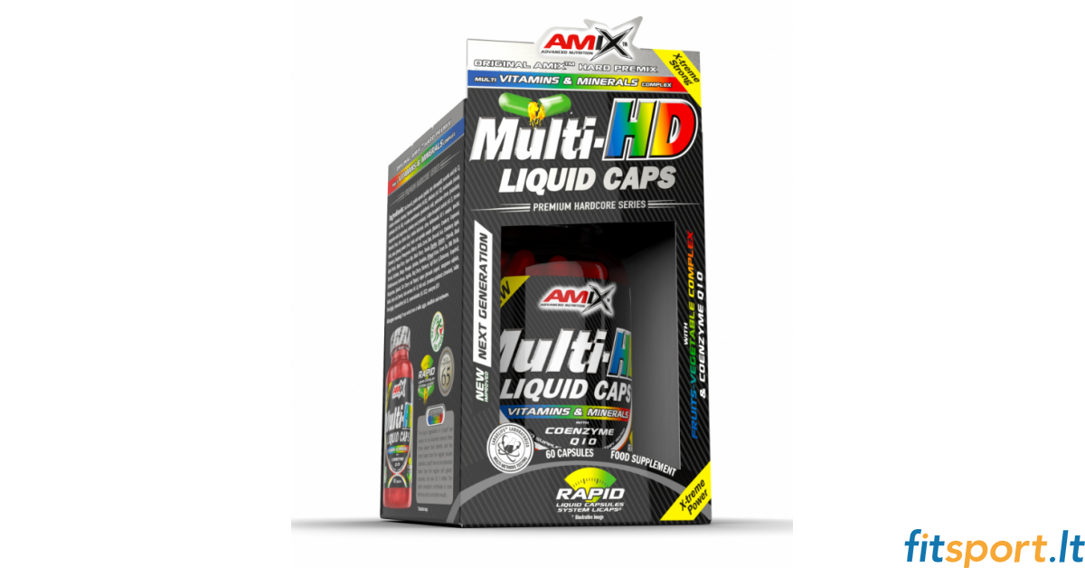 Amix Nutrition Multi-HD Liquid Caps 60 kaps.