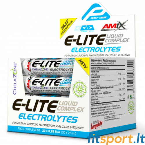 Amix Performance E-Lite Liquid Electrolytes (20 x 25 ml.) 