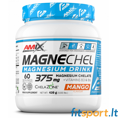Amix Performance MagneChel Magnesium Chelate Drink 420 g. (skaitome aprašimą) 
