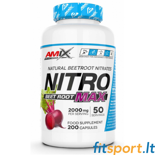 Amix Performance NITRO Beet Root MAX 200 kaps. Amix Performance NITRO Beet Root MAX 200 kaps.