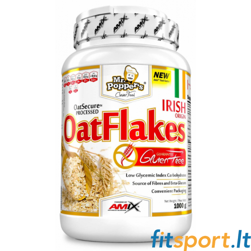 Amix Mr.Poppers - Oat Flakes Gluten Free 1000 g. 