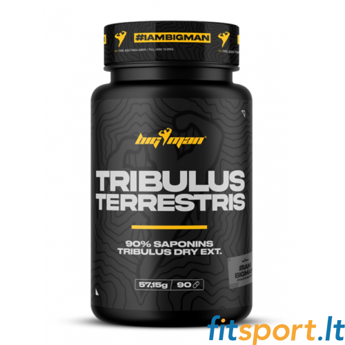 BigMan Nutrition Tribulus Terrestris 90% 90 vāciņi. 