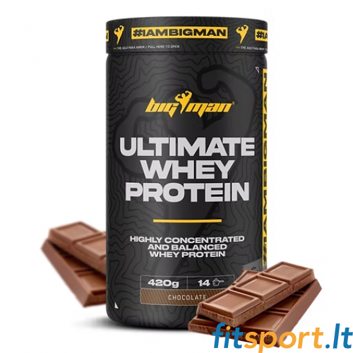 BigMan Nutrition Ultimate Whey Protein 420 g. BigMan Nutrition Ultimate Whey Protein 420 g.