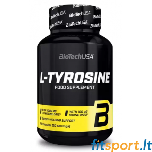 BioTech L-Tyrosine 100 kaps. BioTech L-Tyrosine 100 kaps.