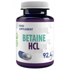 Hepatica Betaine HCL 120 caps.