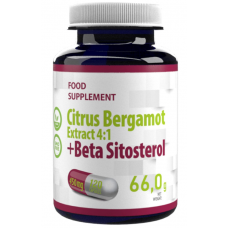 Hepatica Citrus Bergamot (4:1 Extract) + Beta Sitosterol 120 kaps.