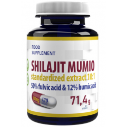 Hepatica Shilajit Mumio 120 kaps. (10:1 Extract)