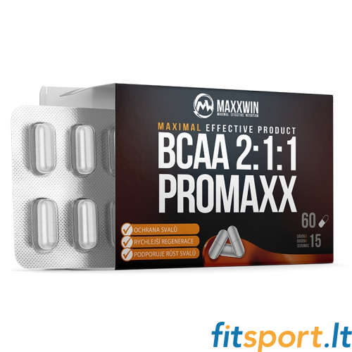 MaxxWin BCAA ProMaxx 2:1:1 60 kaps. 