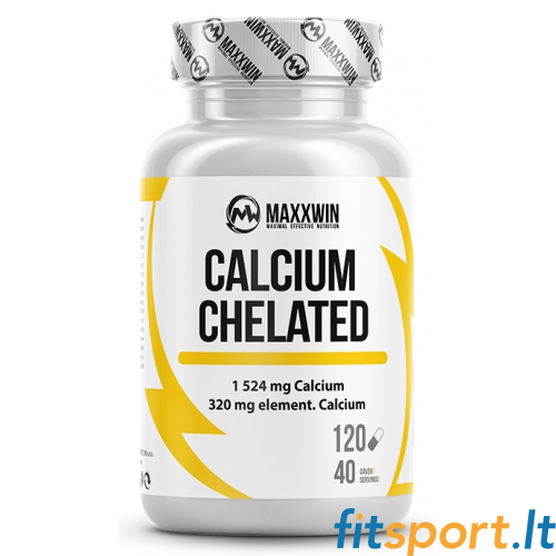 MaxxWin Calcium Chelated 120 kaps. 