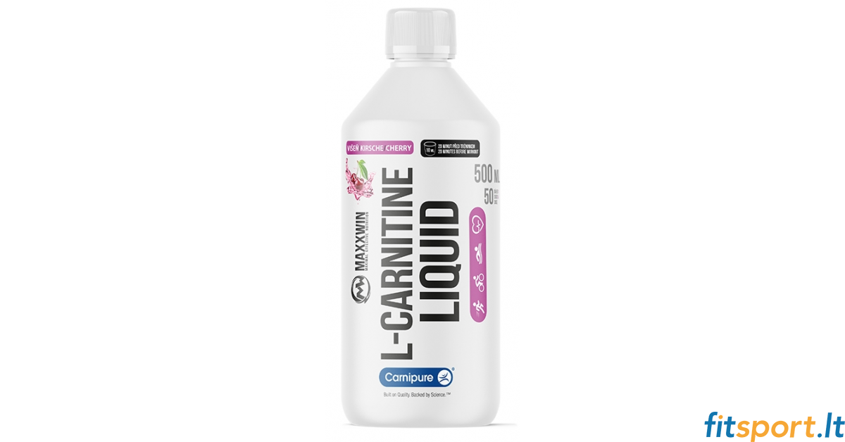 para que sirve la l carnitina 500 mg L-Carnitine 500 mg, Aminoácidos (60 caps)
