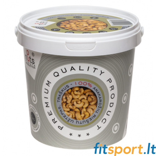 PuNuts 100% Anakardžių Riešutų Užtepas 1 kg. 