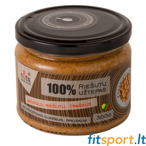 PuNuts 100% Migdolų Riešutų Užtepas 300 g. 
