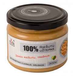 PuNuts 100% Žemės Riešutų Užtepas 300 g.